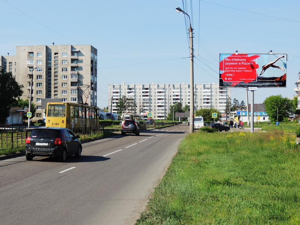 Реклама 3x6 по адресу Коминтерна ул., возле дома 2, 22 мкр-н