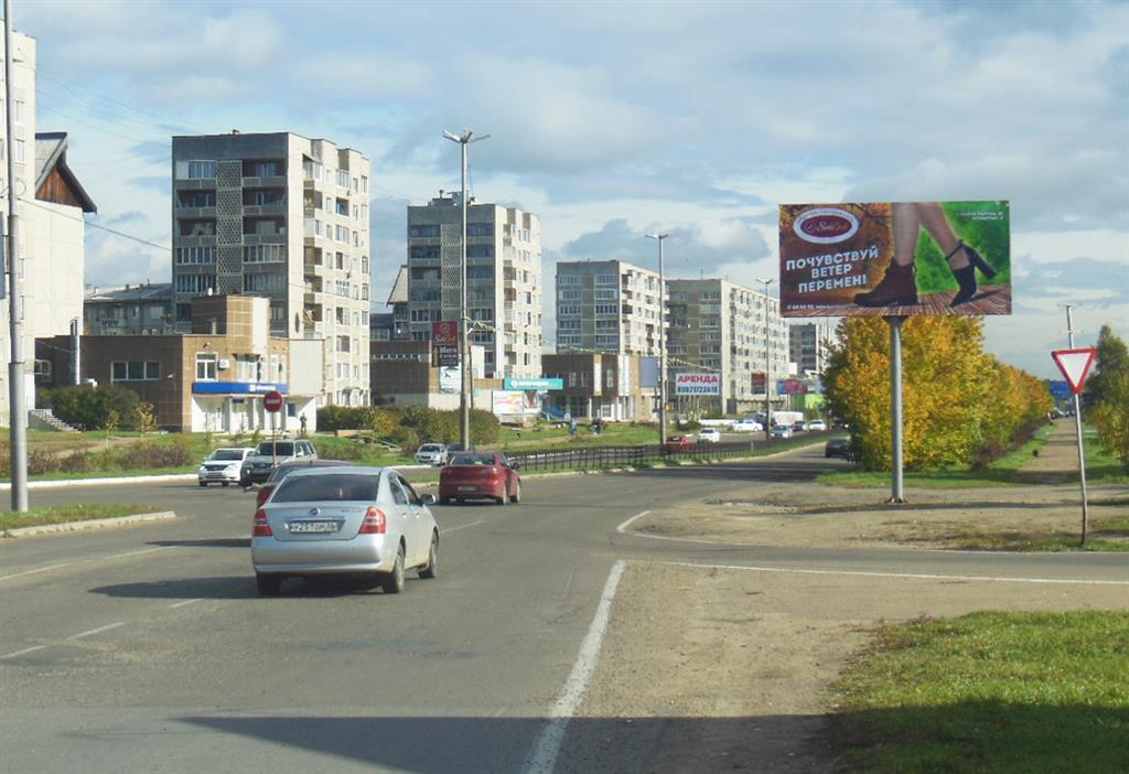 Реклама 3x6 по адресу Ангарский пр-т - Ленинградский пр-т (мкр 14,  АЗС «Иркутскнефтепродукт»)