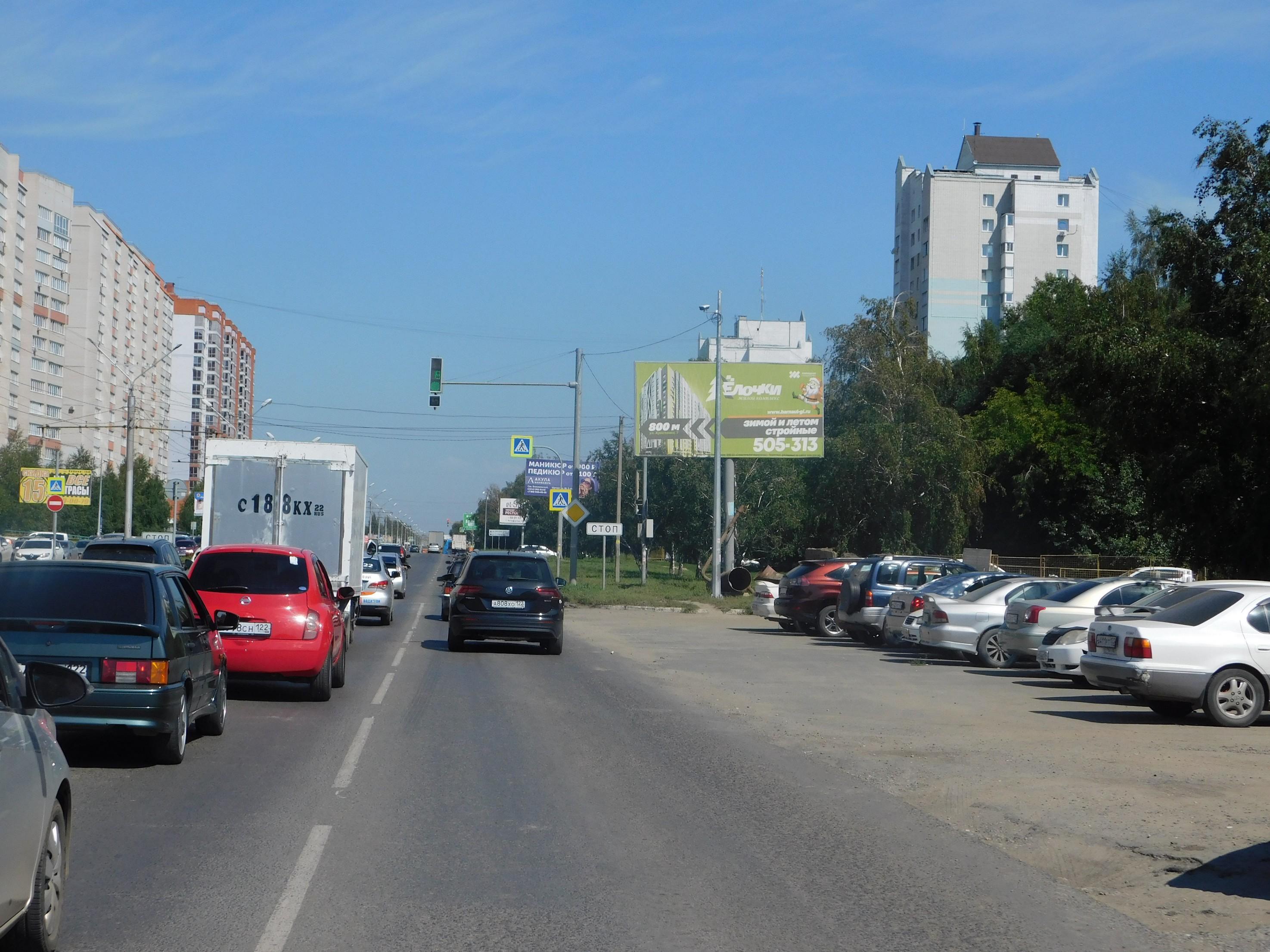 Реклама 3x6 по адресу Попова ул., д.97