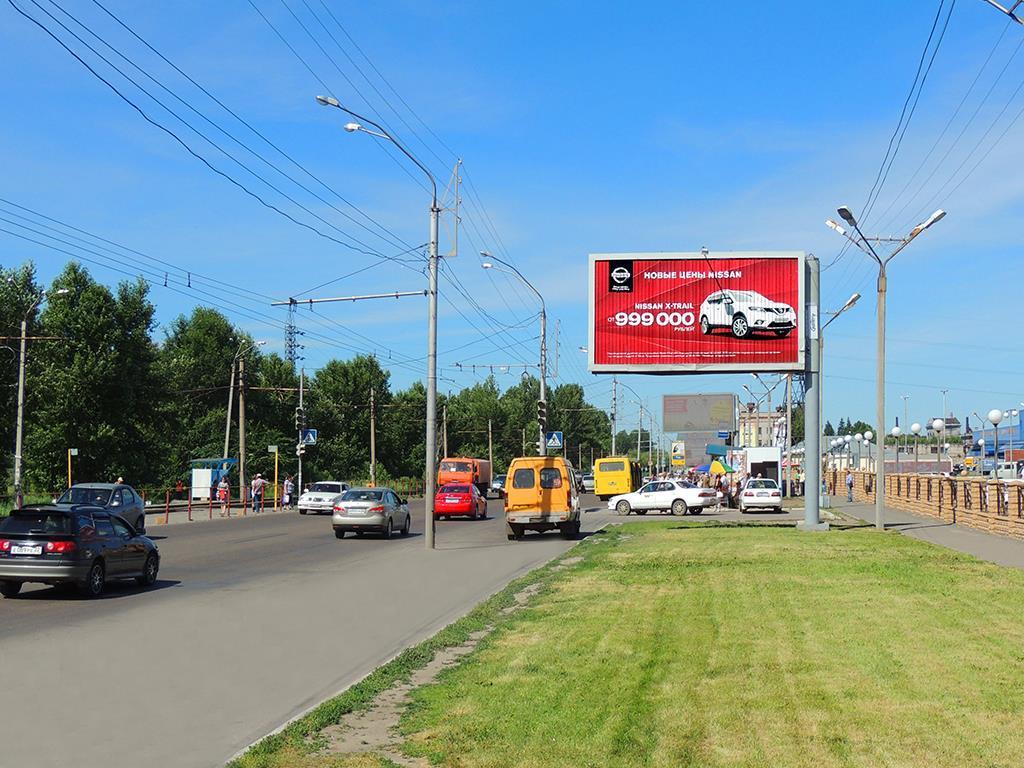 Реклама 3x6 по адресу Космонавтов просп., 6 В, ТРЦ "Алтай" (призматрон)