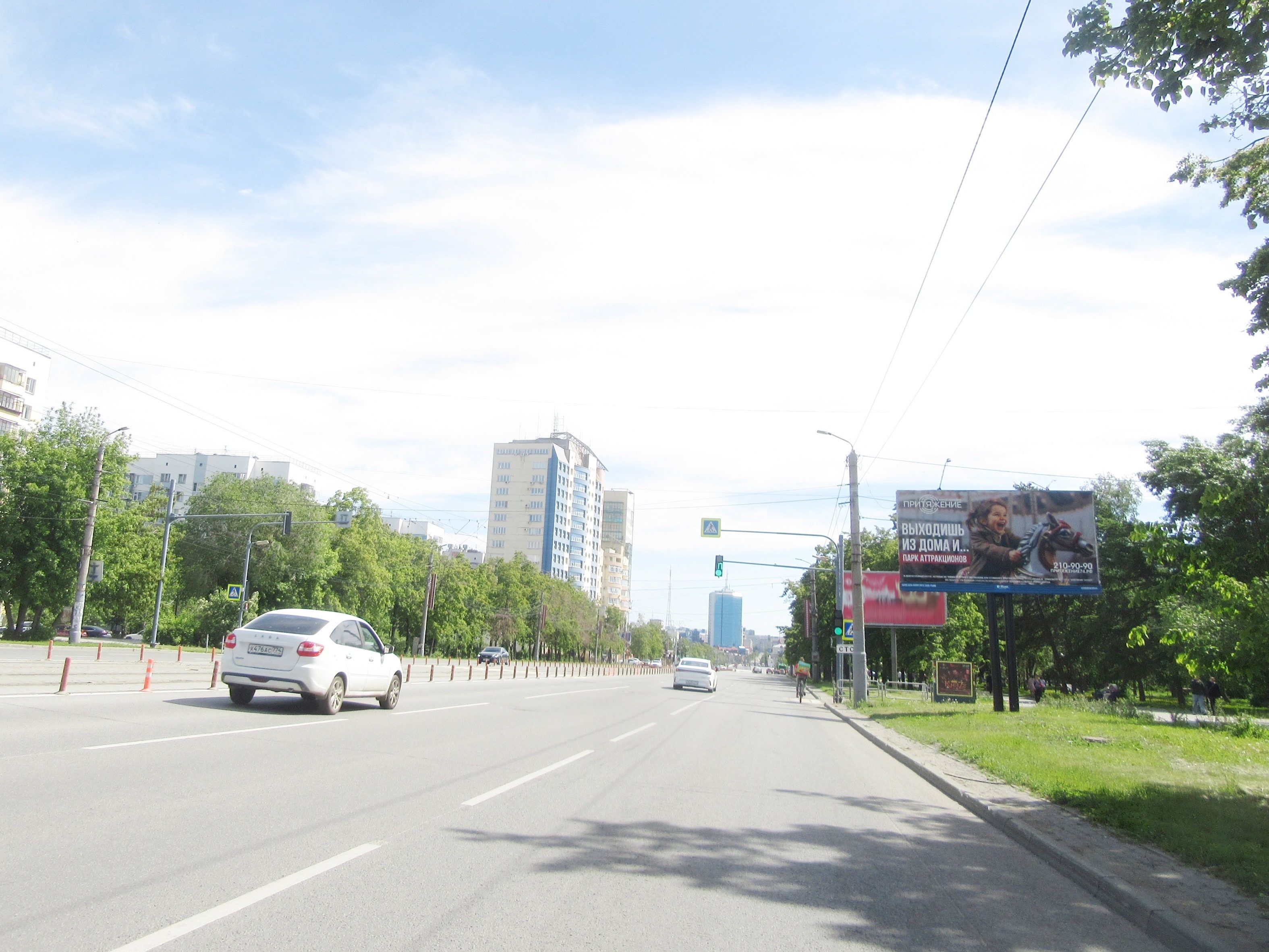 Реклама 3x6 по адресу Кирова ул., д. 11 (напротив МТС)