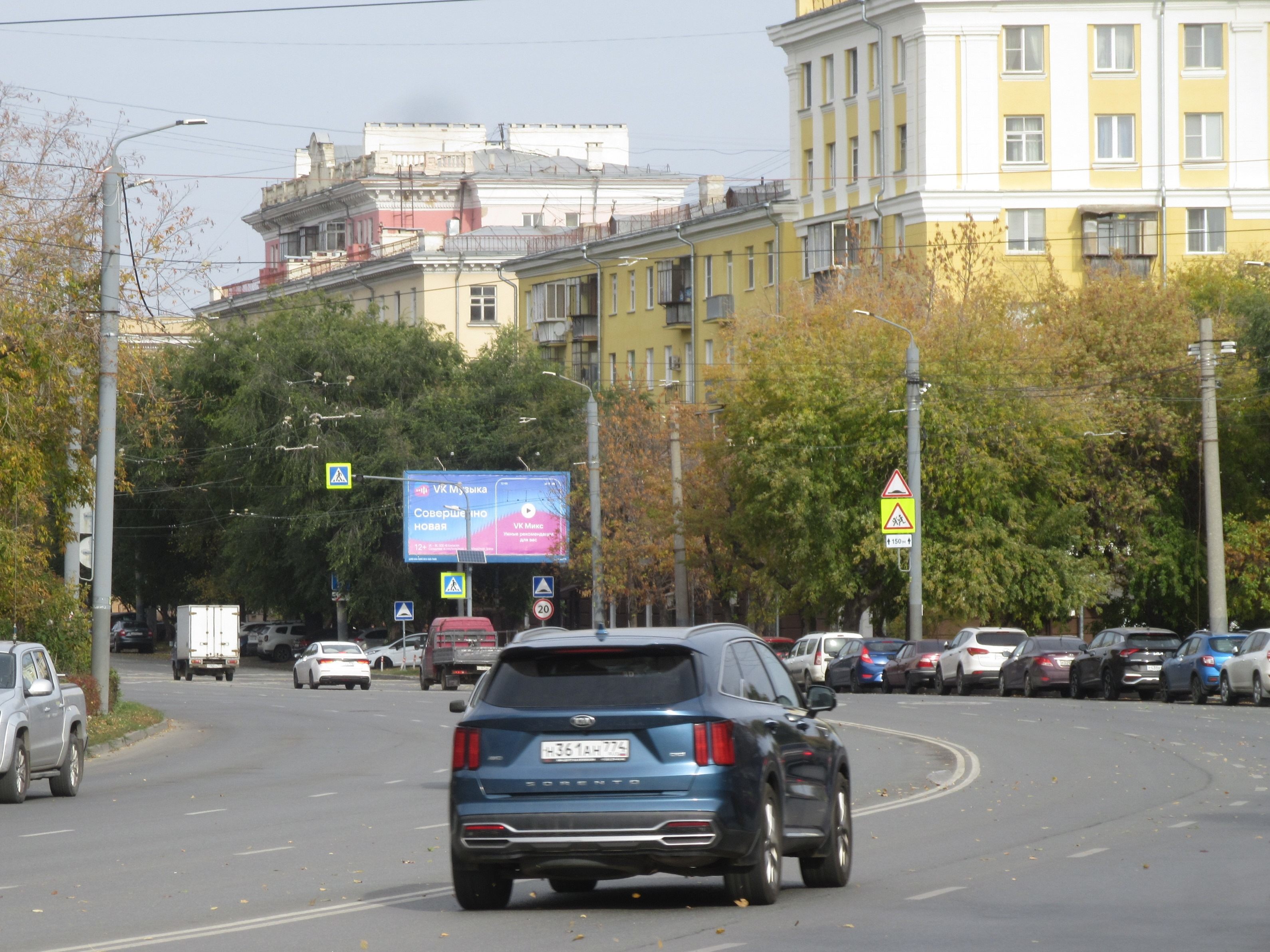 Реклама 3x6 по адресу Свободы ул., д. 163 (м-н "Самурай")
