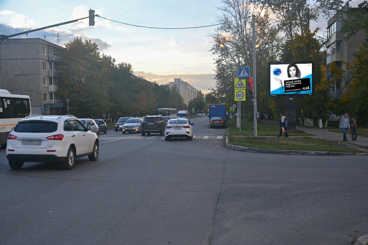 Реклама 2.7x3.7 по адресу ул. Полевая, д. 9, возле автостанции "Фрязино", №CB222A3