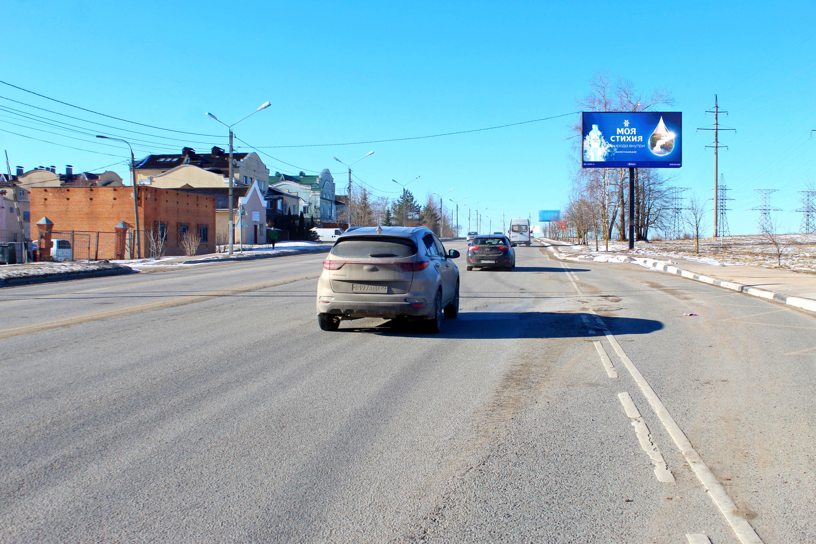 Реклама 3x6 по адресу ул. 60 лет Октября (напротив дом 26к8) право