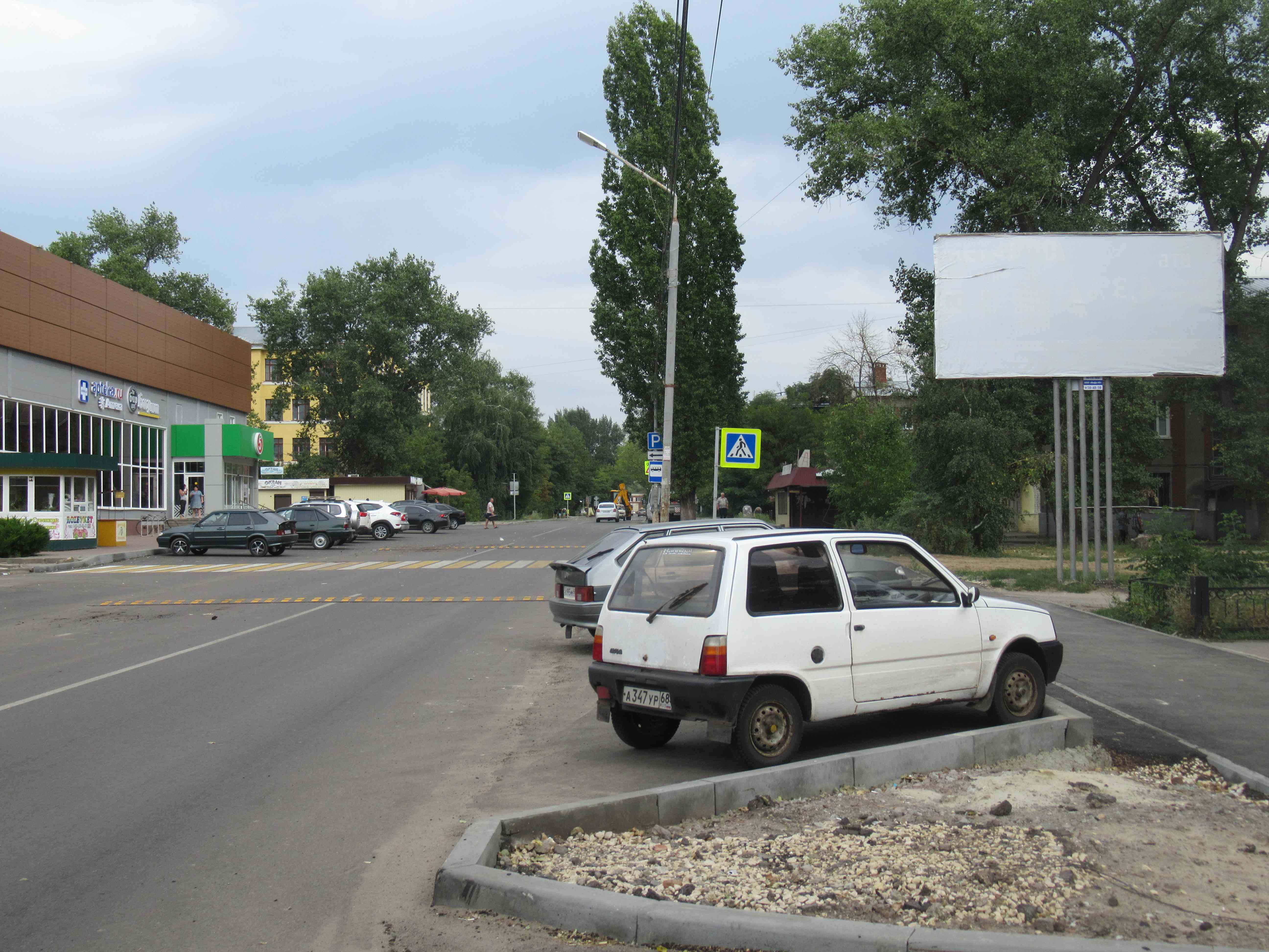 Реклама 3x6 по адресу Колхозная ул.   8