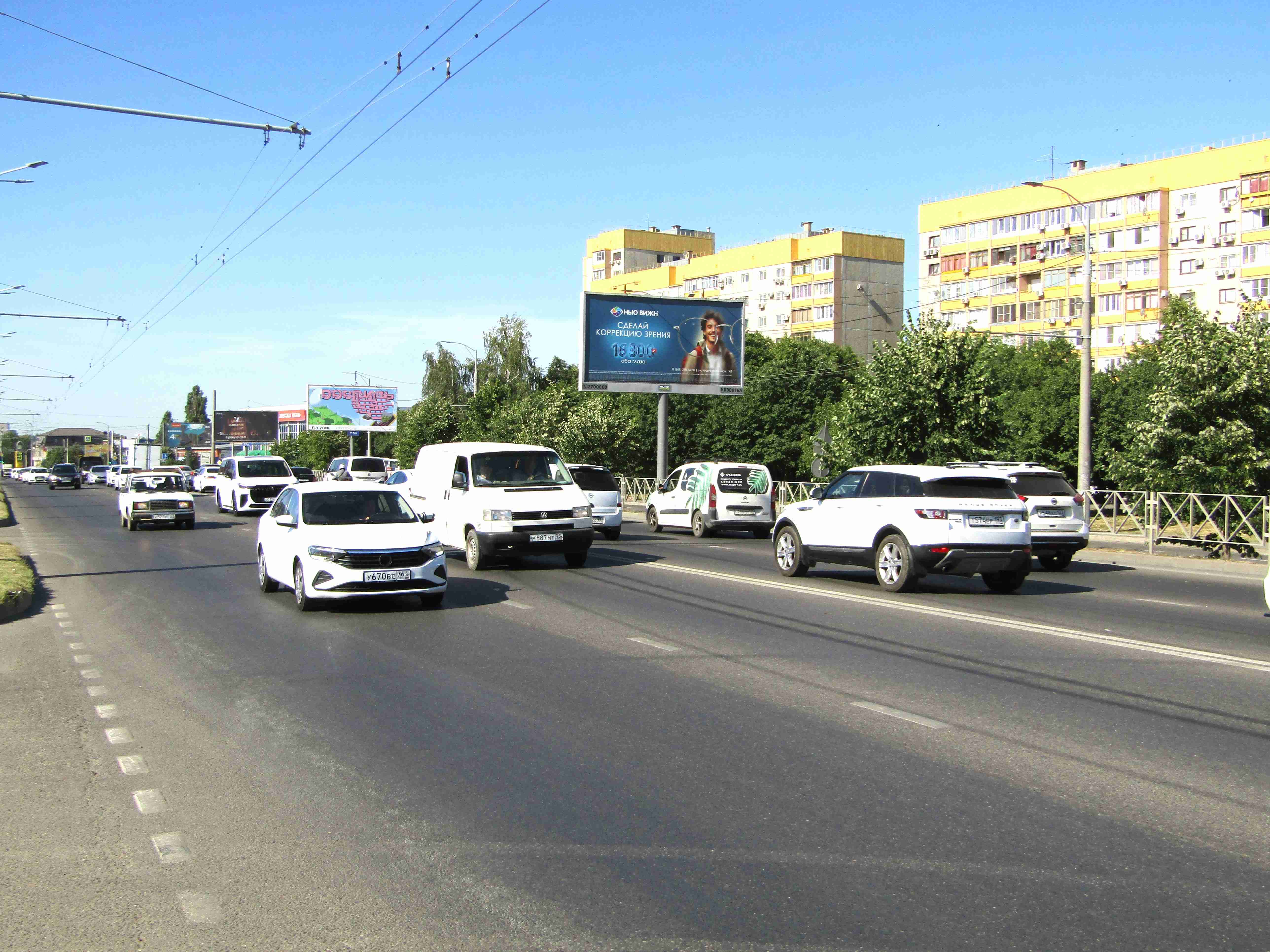 Реклама 3x6 по адресу Дзержинского ул., 213 на р/п п. 2