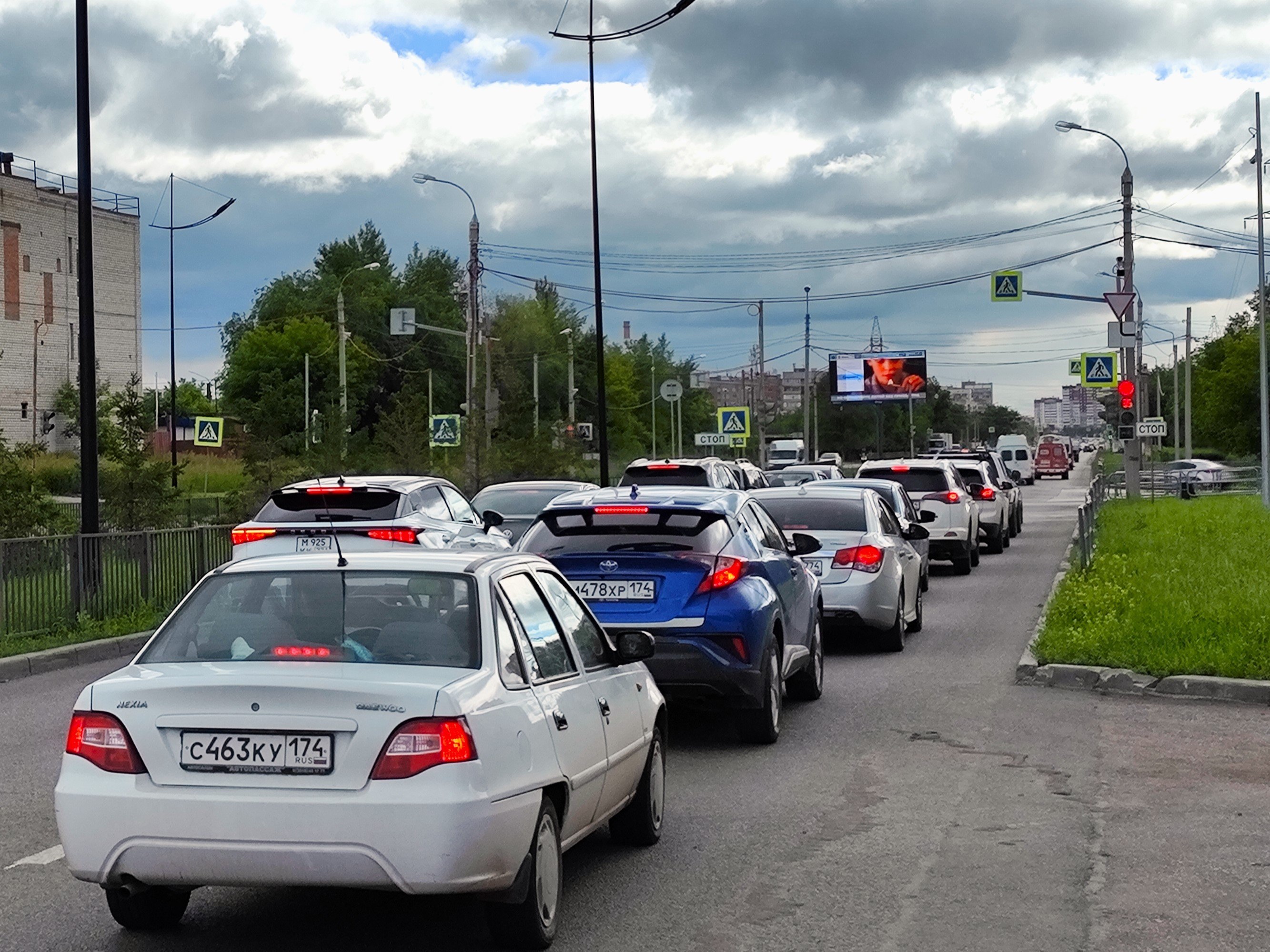 Реклама 3x6 по адресу Труда ул. / Тевосяна ул. (р/п) (Digital)