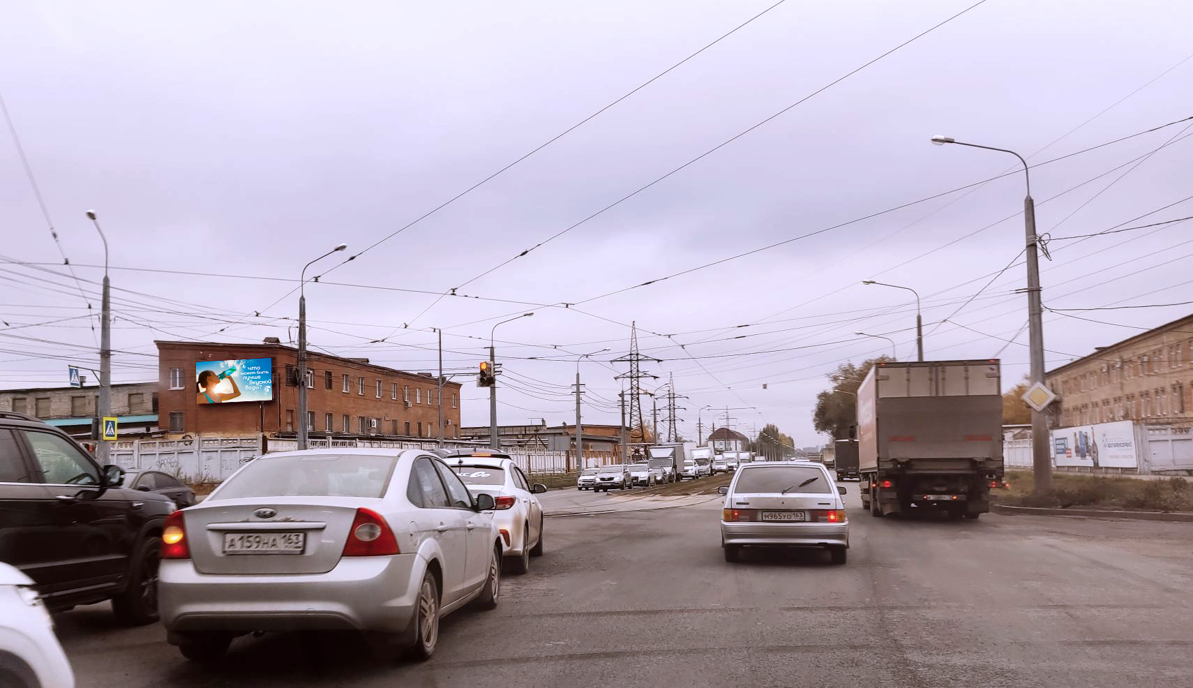 Реклама 3x6 по адресу Заводское ш. 8А, Х с ул. 22 Партсъезда (светофор, н-в рынка “НОРД” и ТЦ “Ди-Порт”) (Digital)
