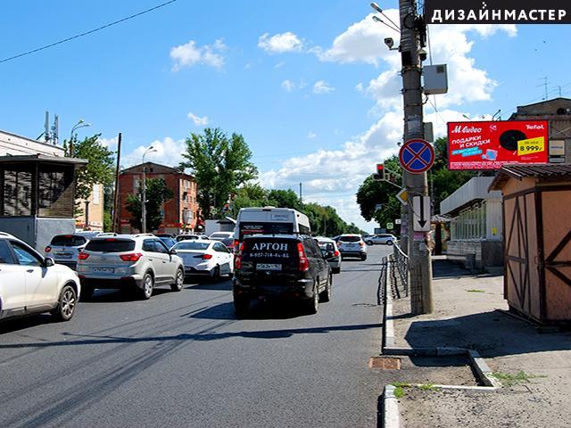 Реклама 3x6 по адресу Гагарина ул., 49, Революционная ул., ст. м. Гагаринская