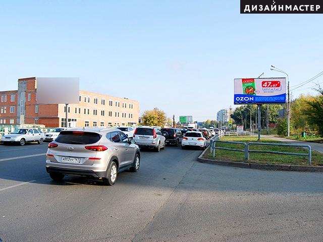 Реклама 3x6 по адресу Солнечная ул., 59, Кирова пр., Онкоцентр