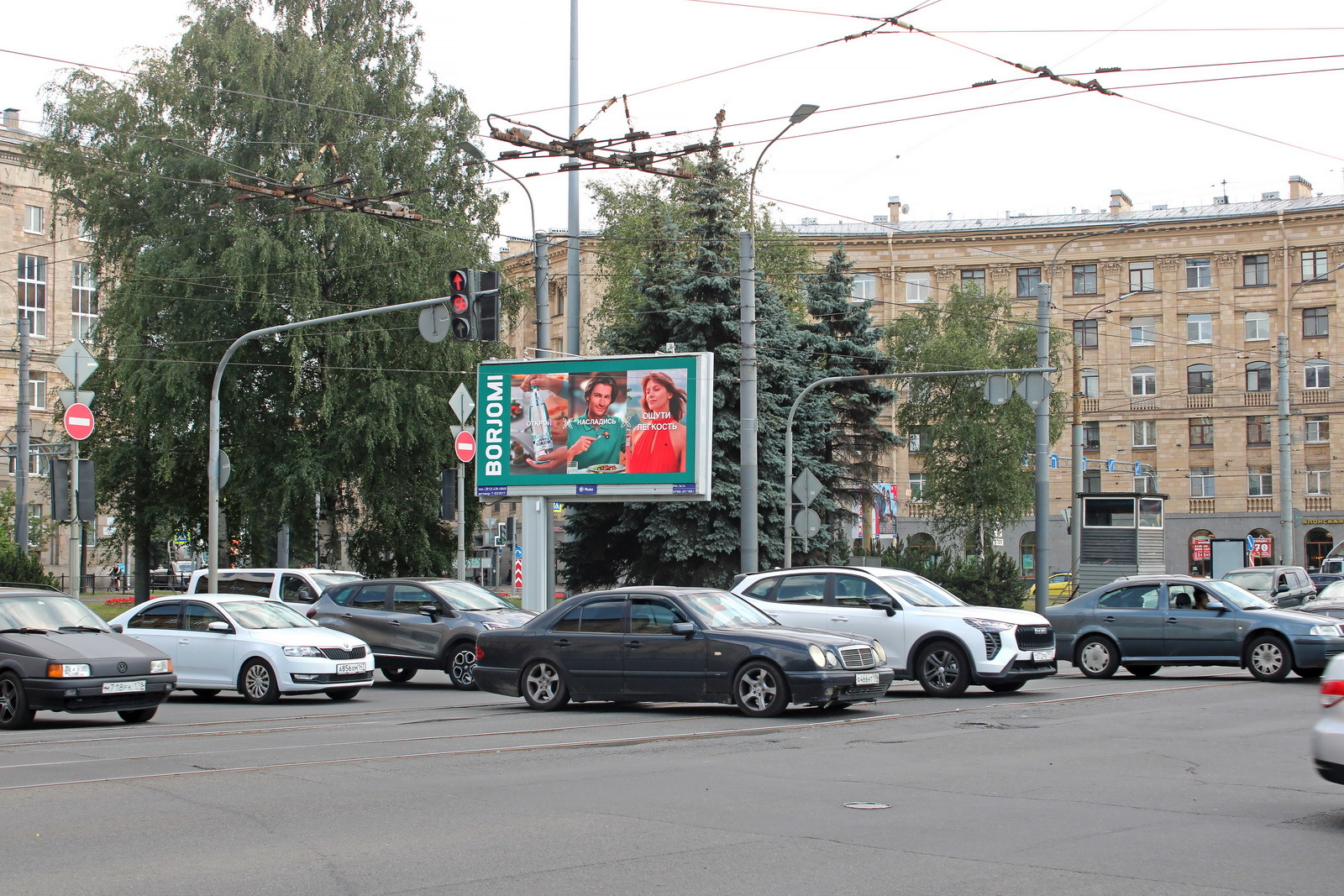Реклама 3x6 по адресу Энгельса пр. 27 АВ, напротив / Светлановский пр. (в центр) DIGITAL