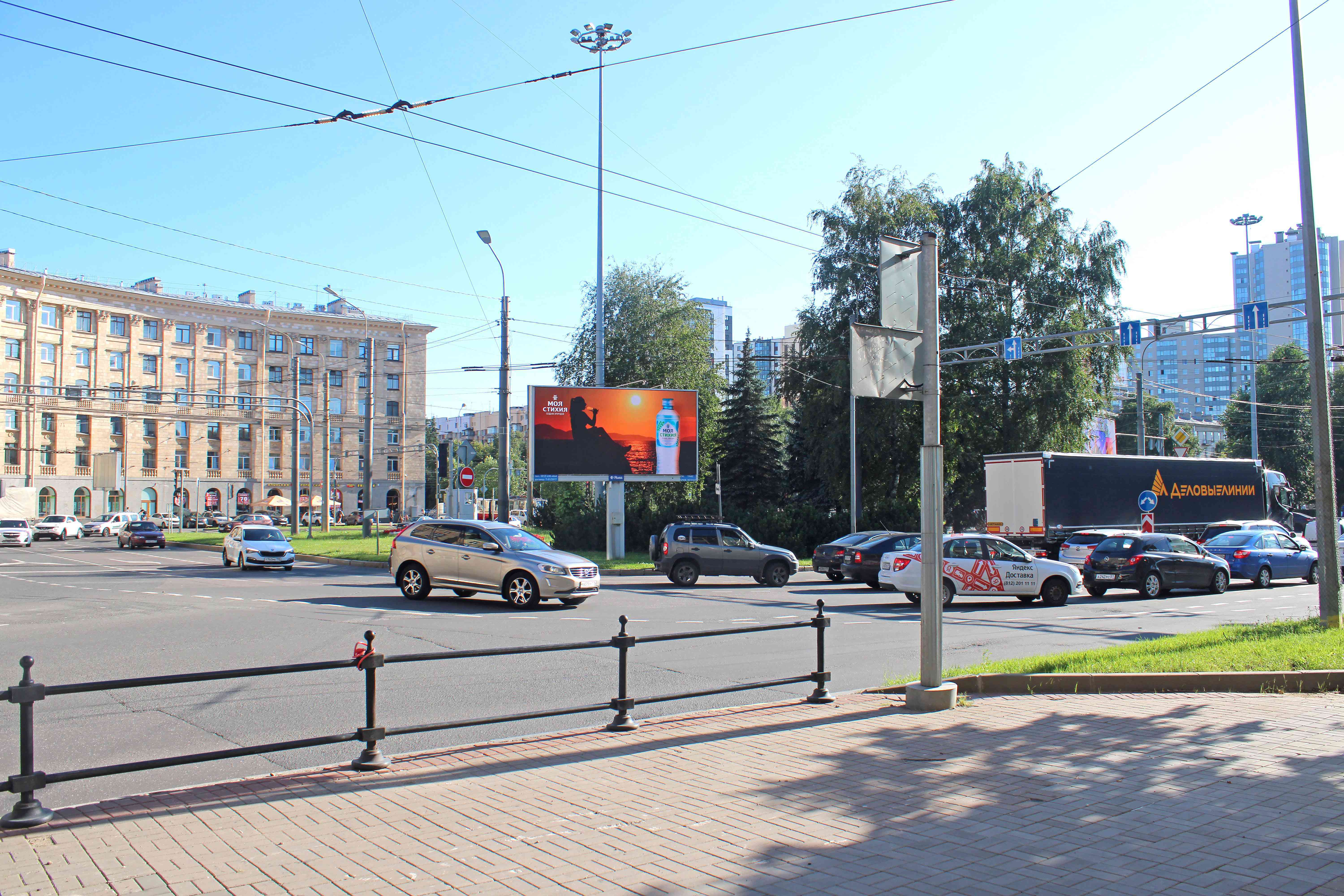 Реклама 3x6 по адресу Светлановская пл. / Светлановский пр. / Политехнический колледж (к Испытателей пр.) DIGITAL