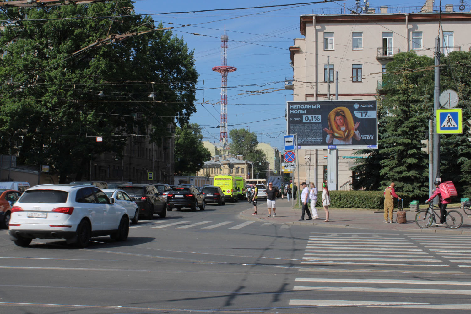 Реклама 3x6 по адресу Академика Лебедева ул. 31 / Боткинская ул. / ст.м. "Пл. Ленина" (из центра) DIGITAL