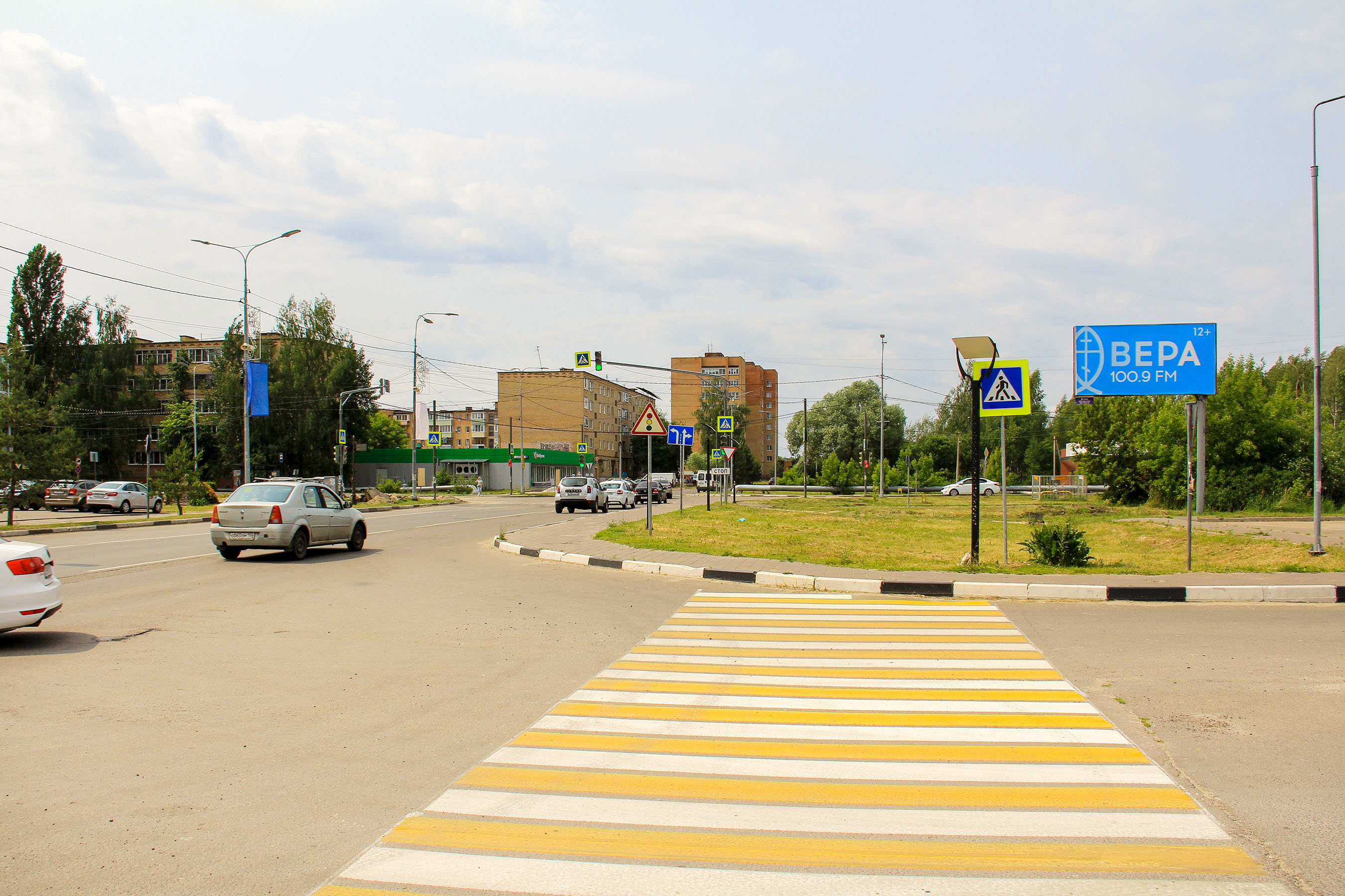 Реклама 3x6 по адресу Спортивная ул.   2, поз. 2