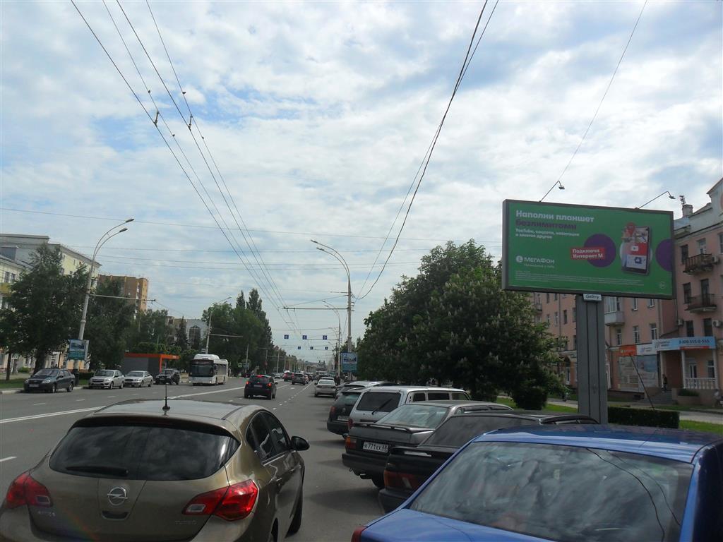 Реклама 3x6 по адресу Интернациональная ул., д.84