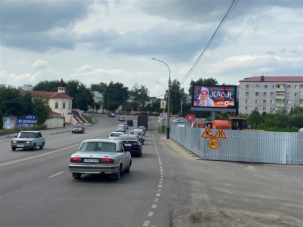 Реклама 3x6 по адресу Рассказовское шоссе, в районе дома № 4 «Б» по ул. С.Разина (Digital)