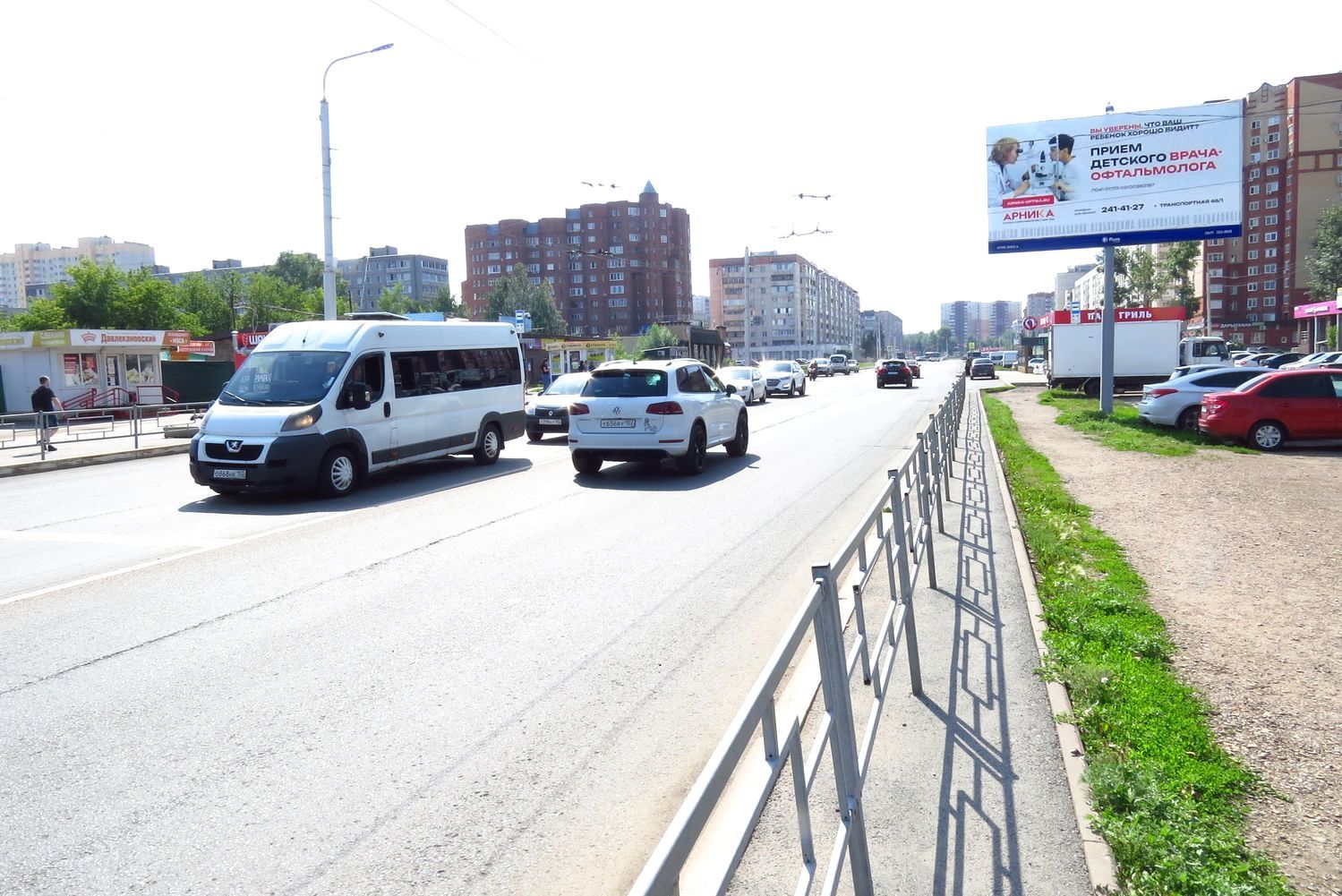 Реклама 3x6 по адресу бульвар Баландина, рядом с домом №22 по бульвару Тухвата Янаби
