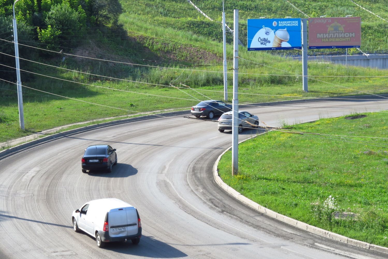 Реклама 3x6 по адресу пересечение ул. Сипайловская и ул.Маршала Жукова