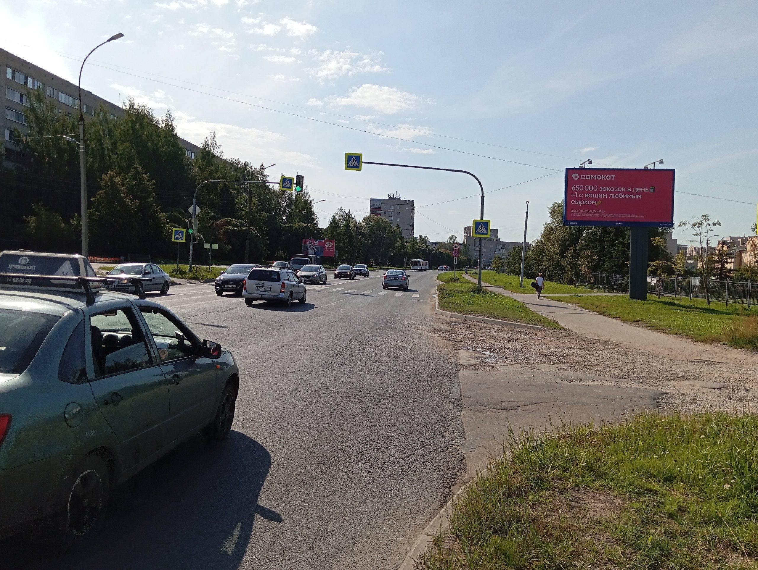 Реклама 3x6 по адресу Кочетова ул., напротив д.29