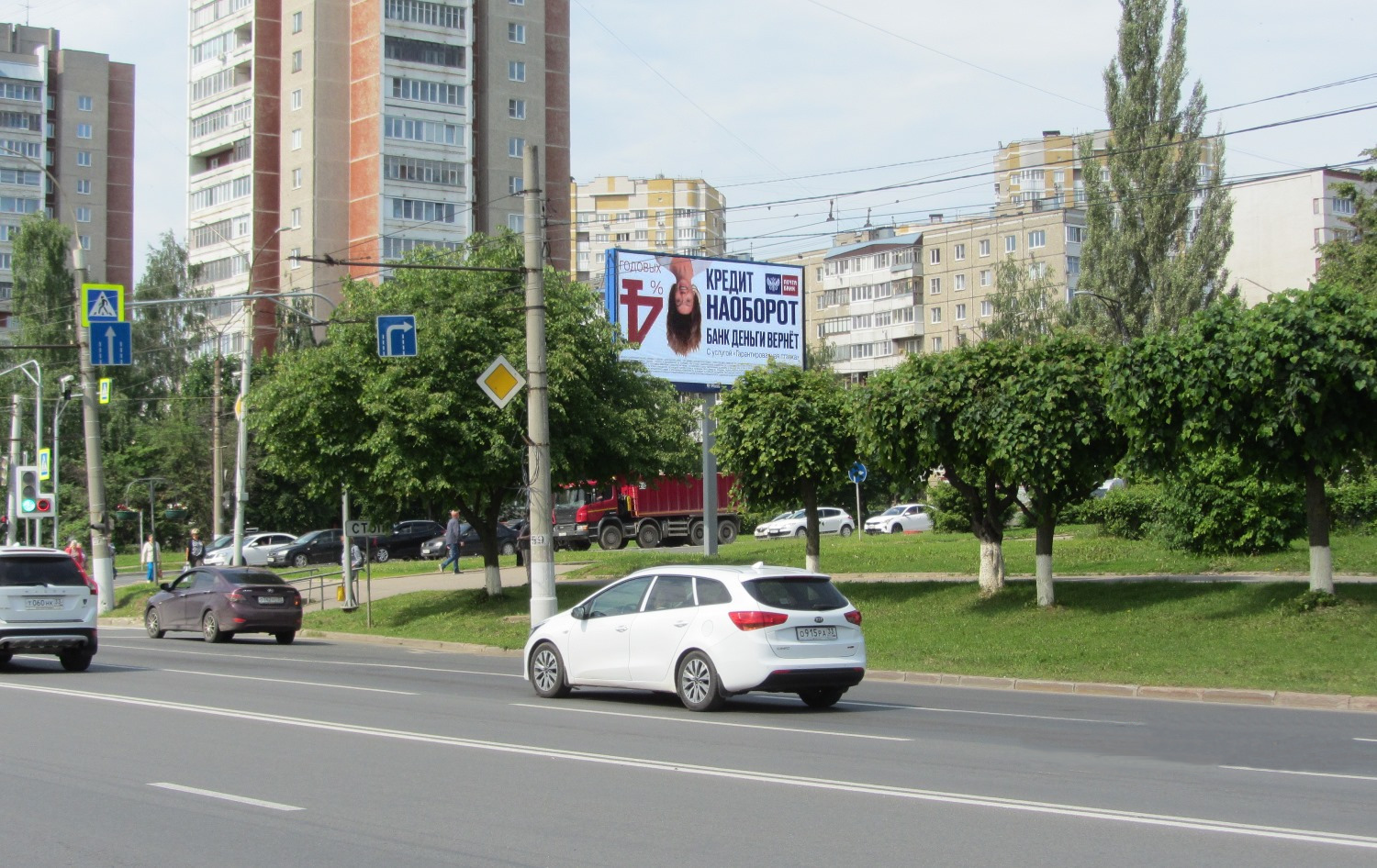 Реклама 3x6 по адресу Добросельская ул. / Суздальский пр-т, ТЦ "АЛМАЗ"_ТОЛЬКО ВИНИЛ