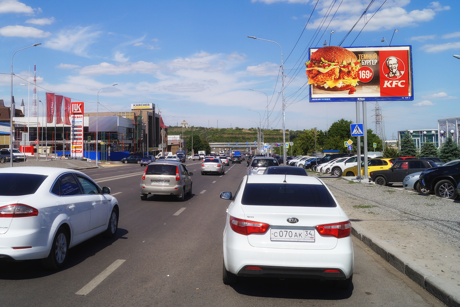 Реклама 3x6 по адресу Маршала Рокоссовского ул. (БЦ ВОЛГОГРАД СИТИ)