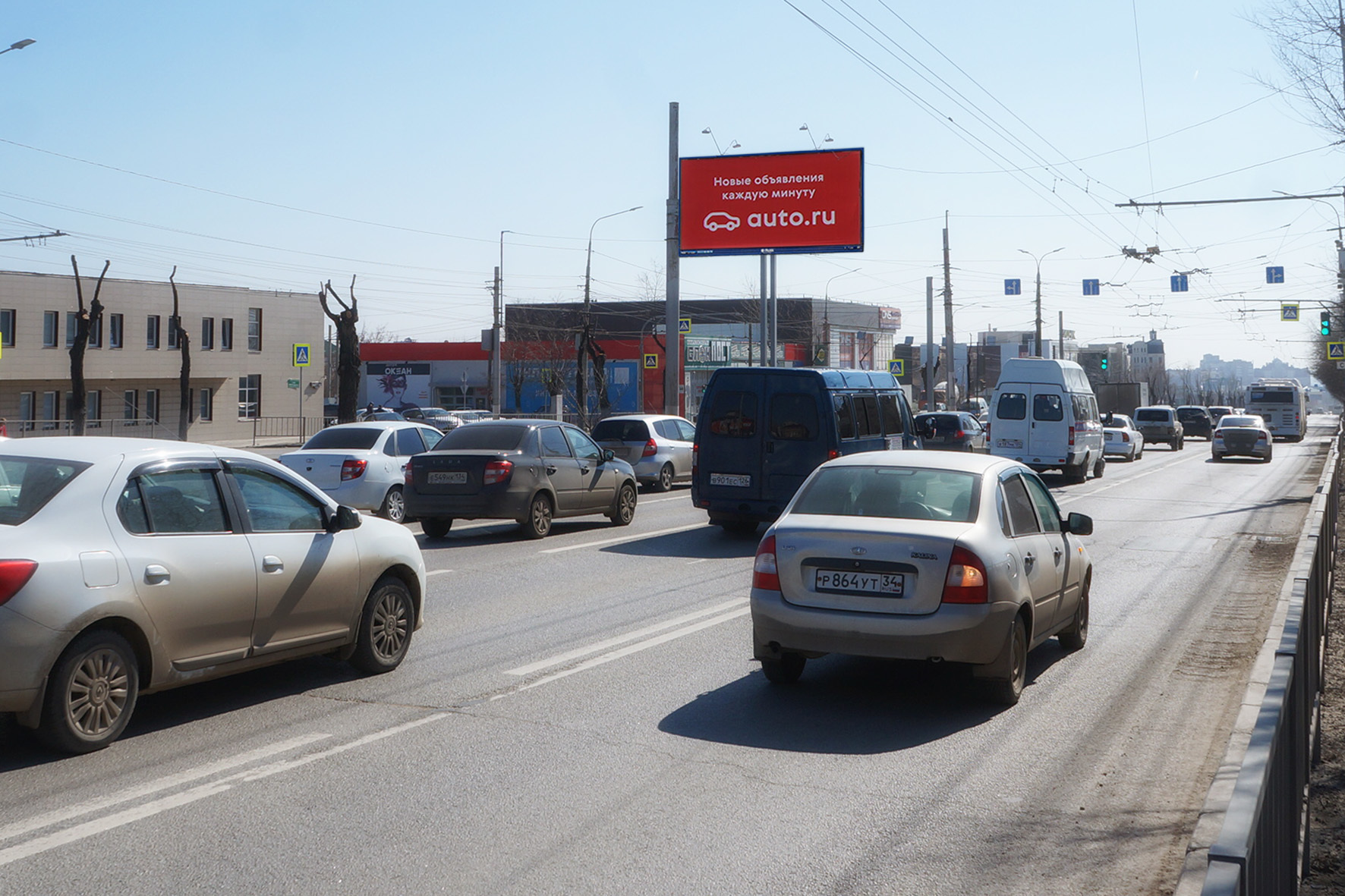 Реклама 3x6 по адресу Маршала Жукова ул. / Джанибековская ул. (Спецодежда - "Блокпост")