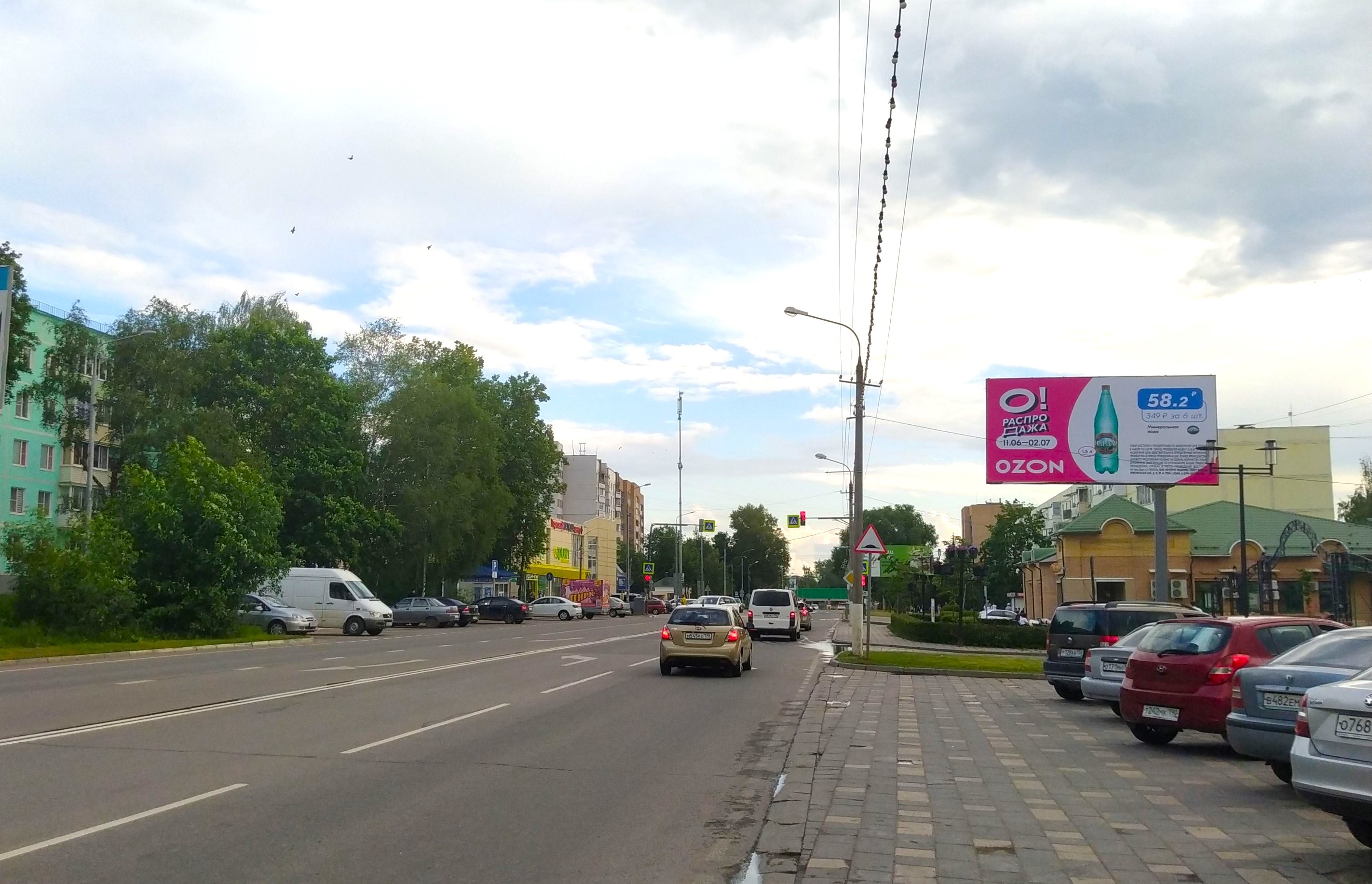 Реклама 3x6 по адресу ул. Ново-Солдатская, около д. 10а. (поворот на СК "Лама"), слева