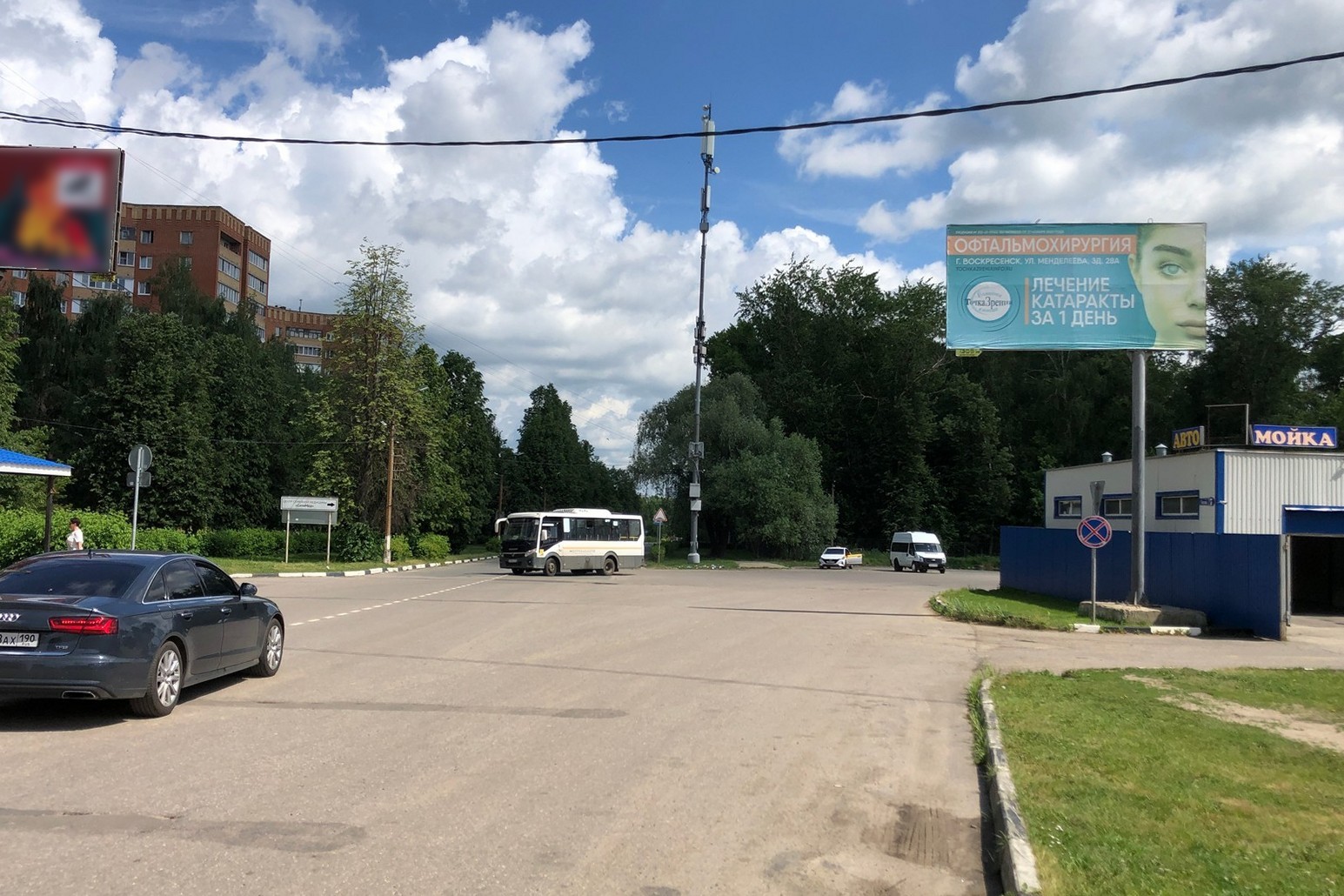 Реклама 3x6 по адресу ул. Кагана, д. 7с3