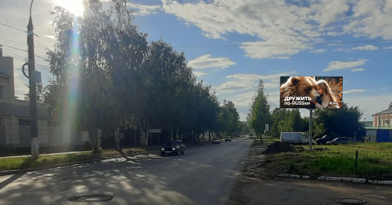 Реклама 3x6 по адресу Строителей ул. 101