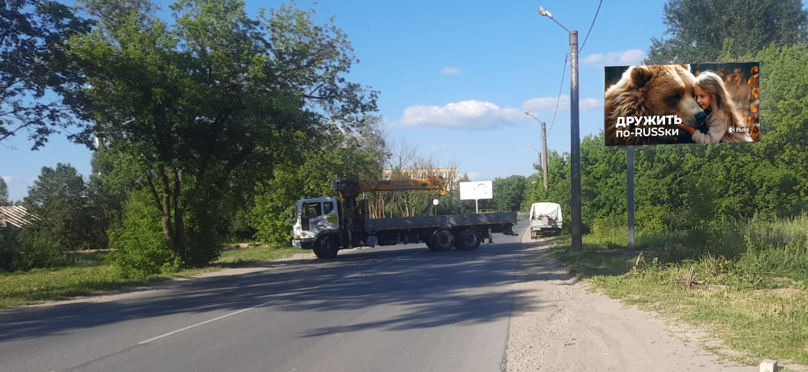 Реклама 3x6 по адресу Западная ул. (севернее Фестивальная ул.   9)