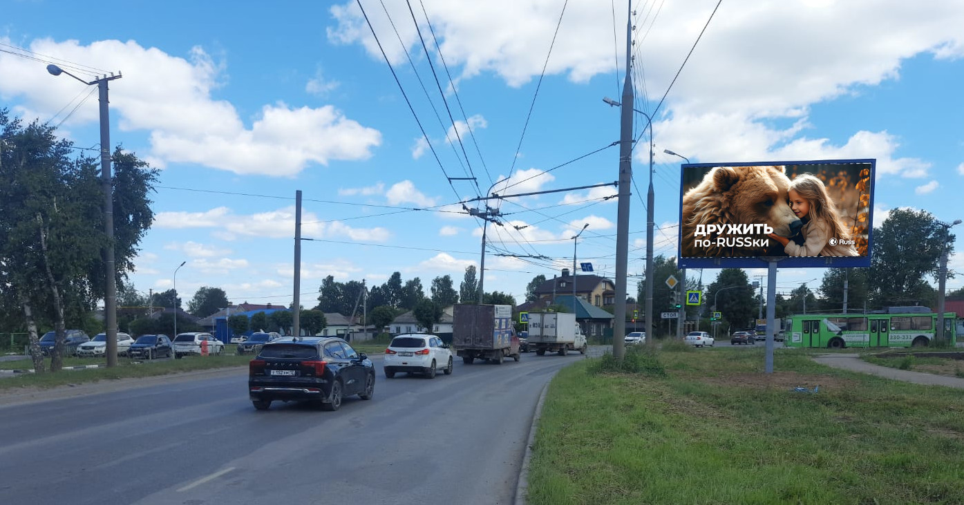 Реклама 3x6 по адресу Дружбы ул. 107 (севернее)