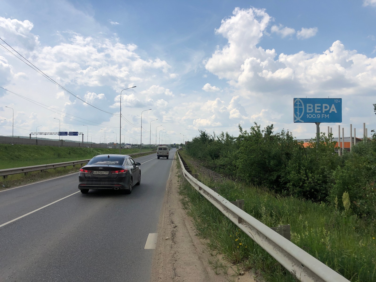 Реклама 3x6 по адресу ул. Дорожная (поз.2)